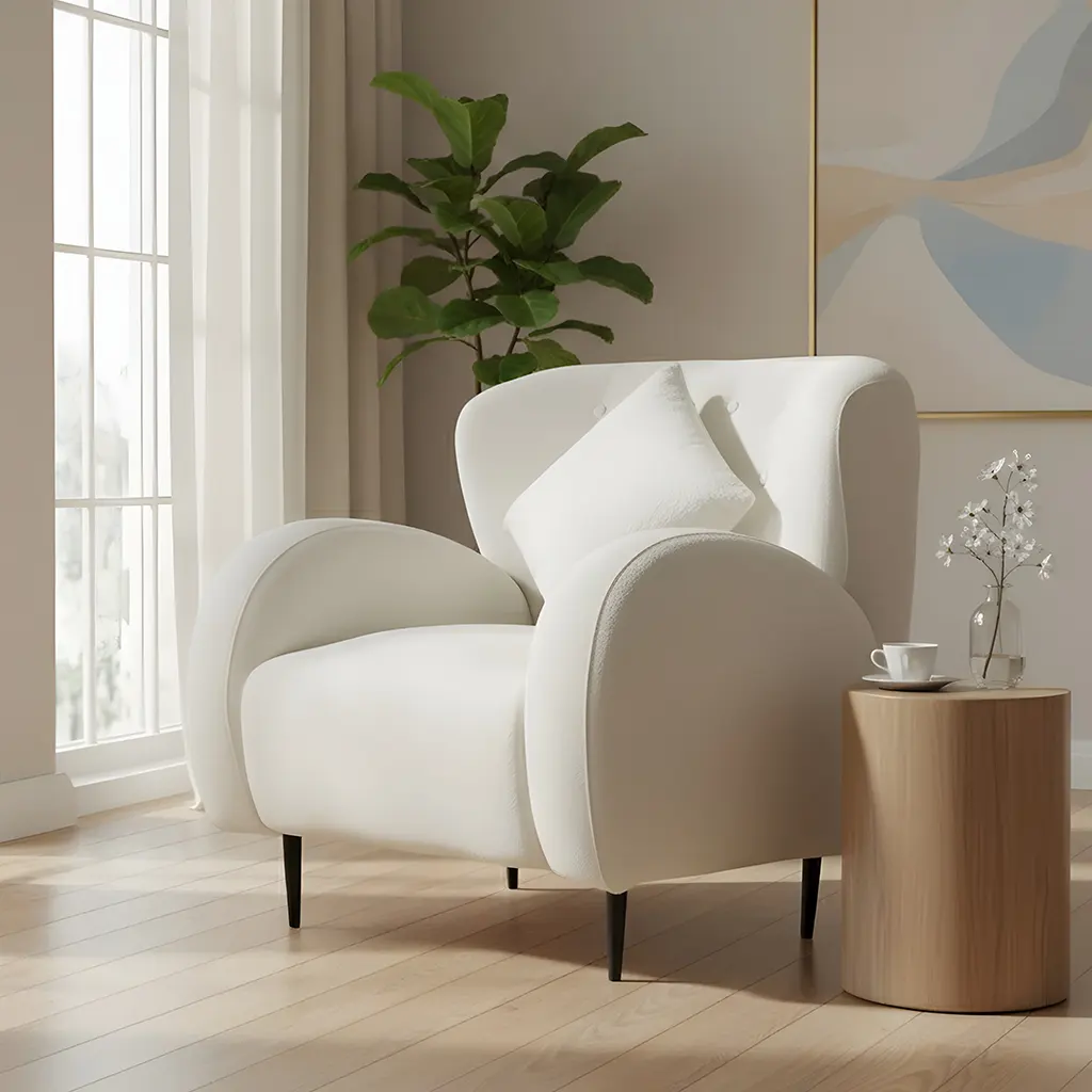 Eric Ivory Armchair