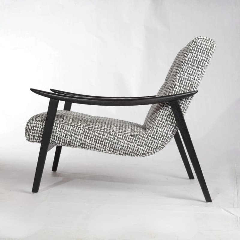 Kiara Hounds Tooth Armchair