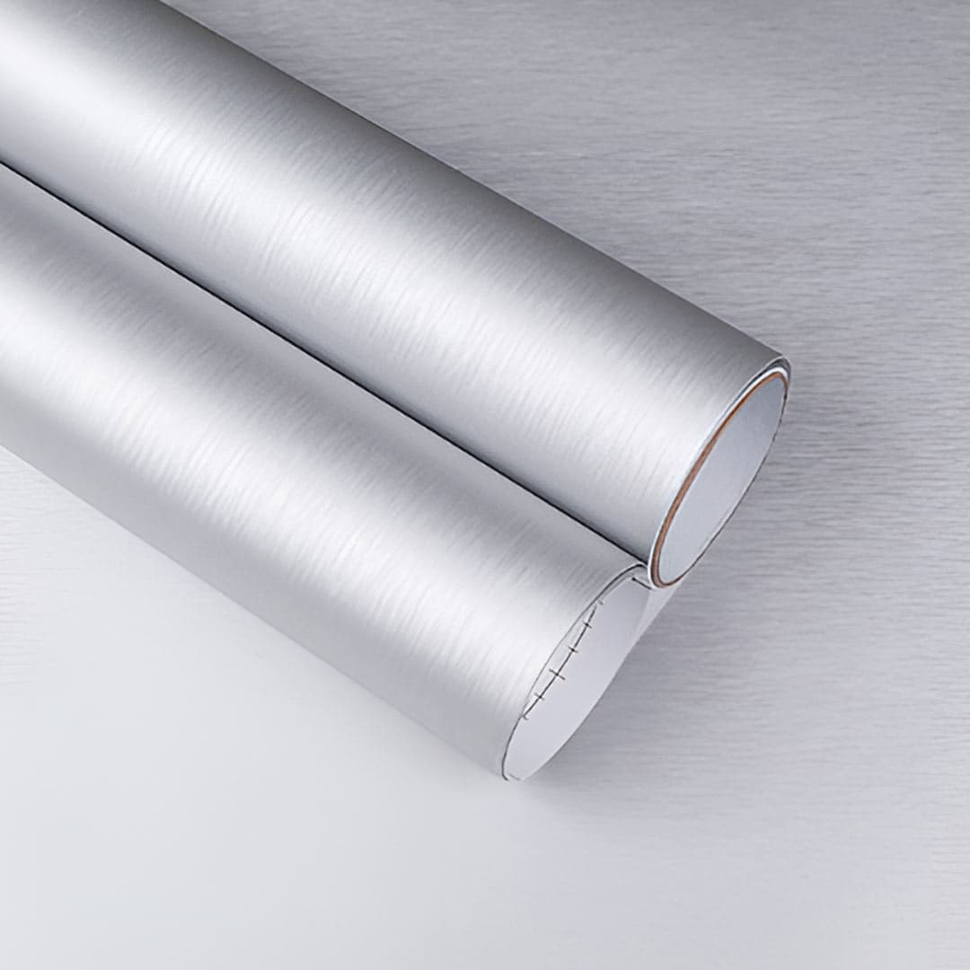Moon Silver Vinyl Wrap
