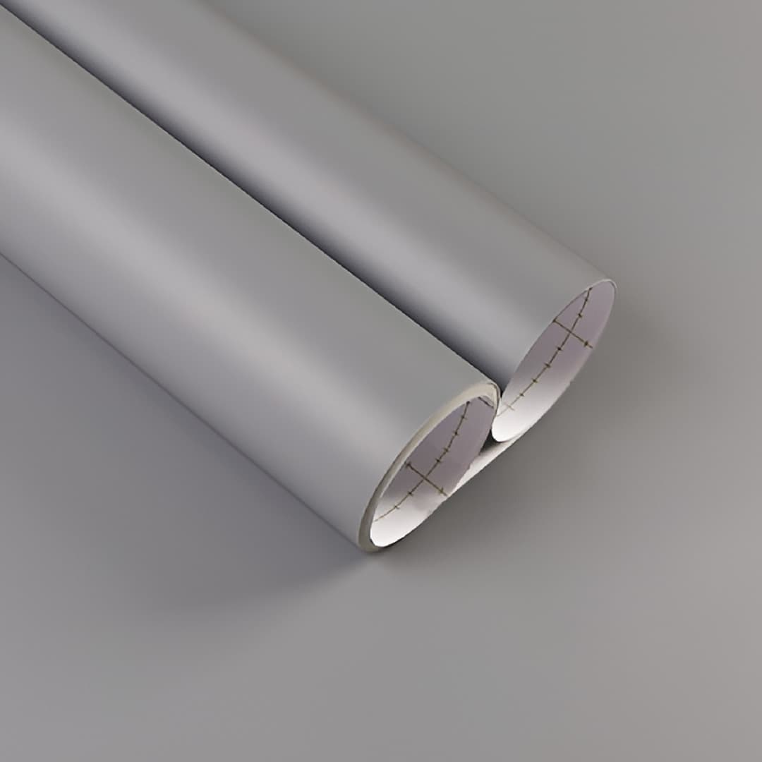 Metal Silver Vinyl Wrap