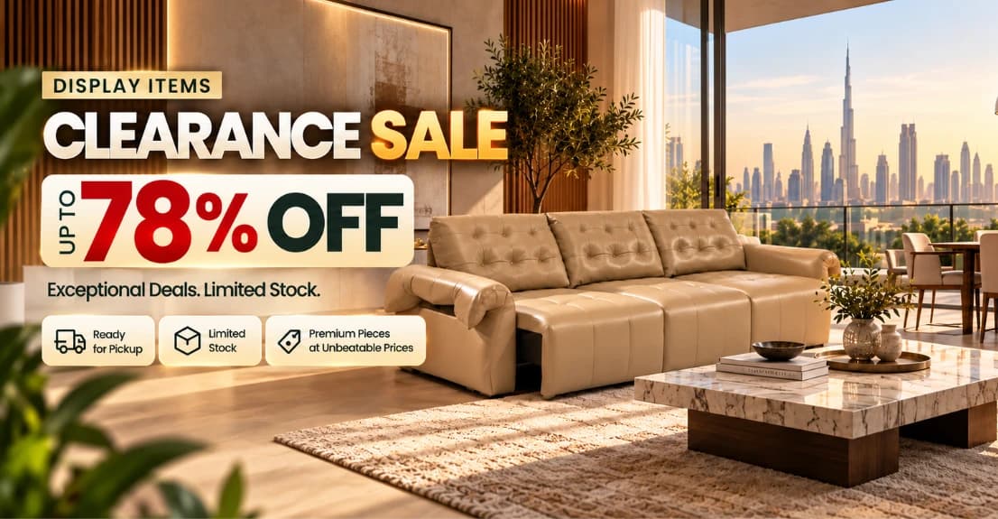 Display items clearance sale - up to 78% off