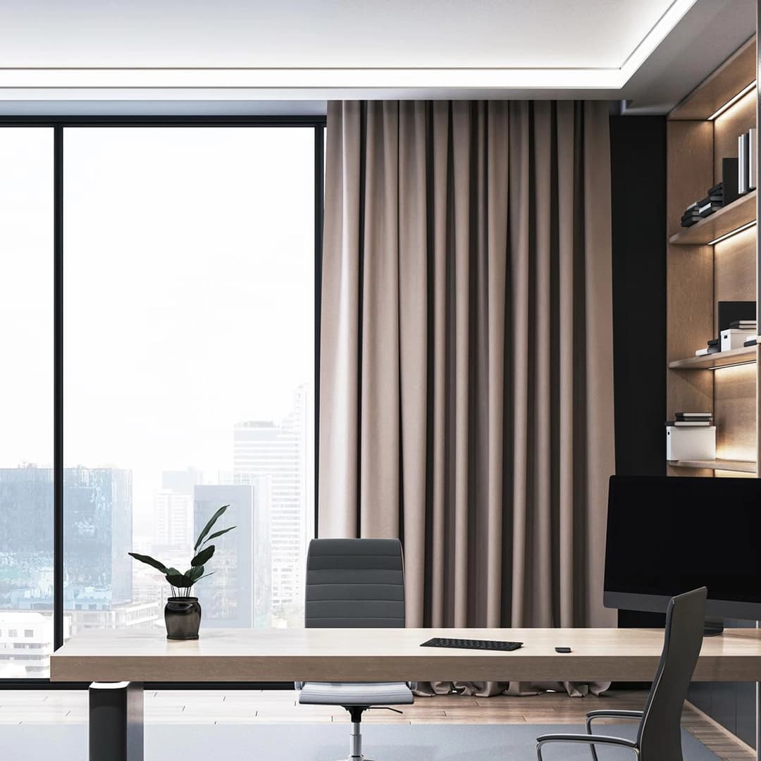 Office Window Curtains