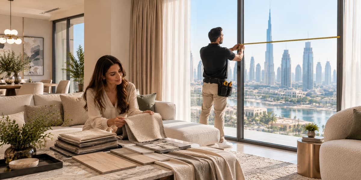 Free Home Visit & Measurement in Dubai