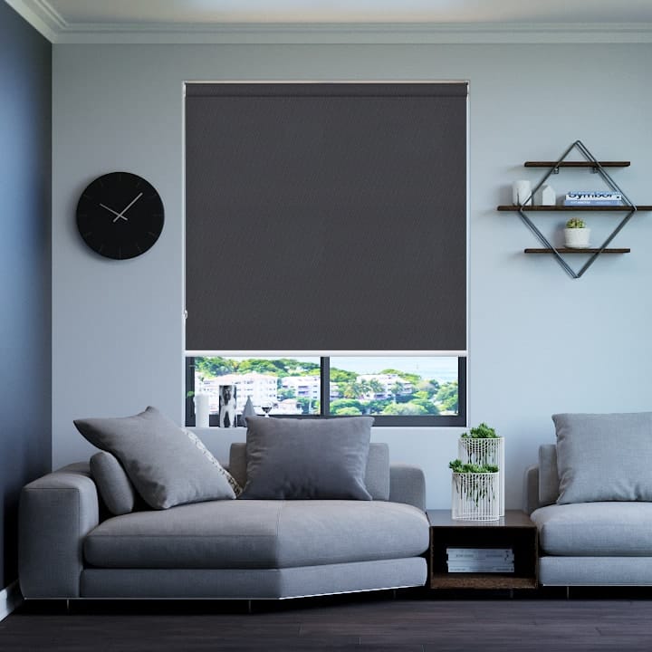 Blackout Roller Blinds Livingroom Dubai