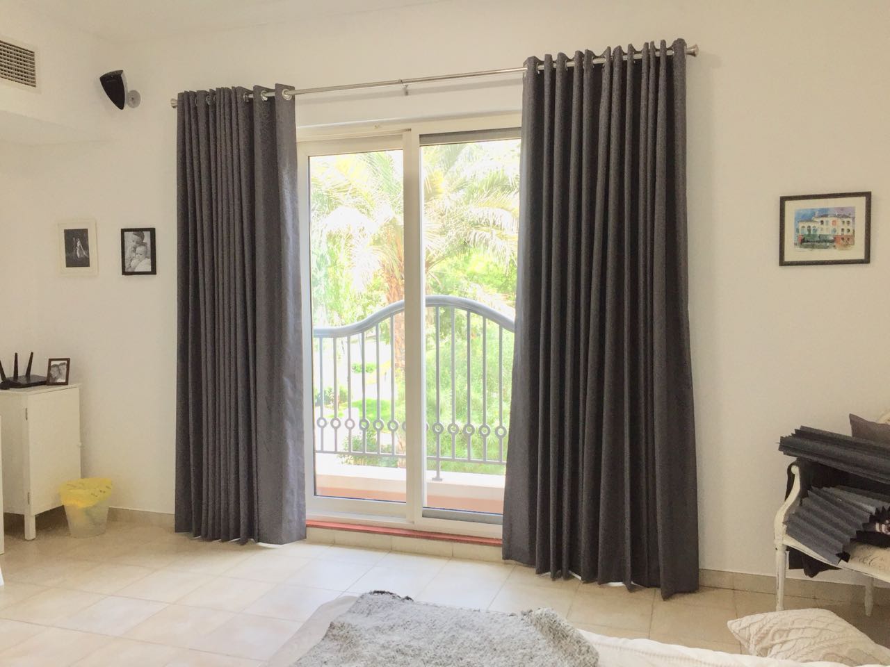 Eyelet Living Room Curtains Dubai