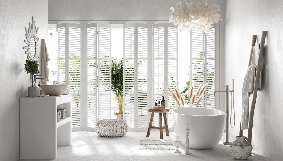 Bathroom Window Shutters Dubai