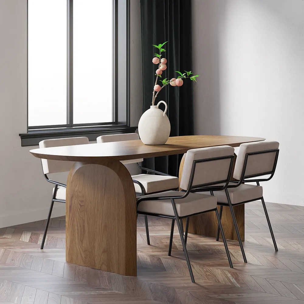 Siena Table Walnut In Dubai