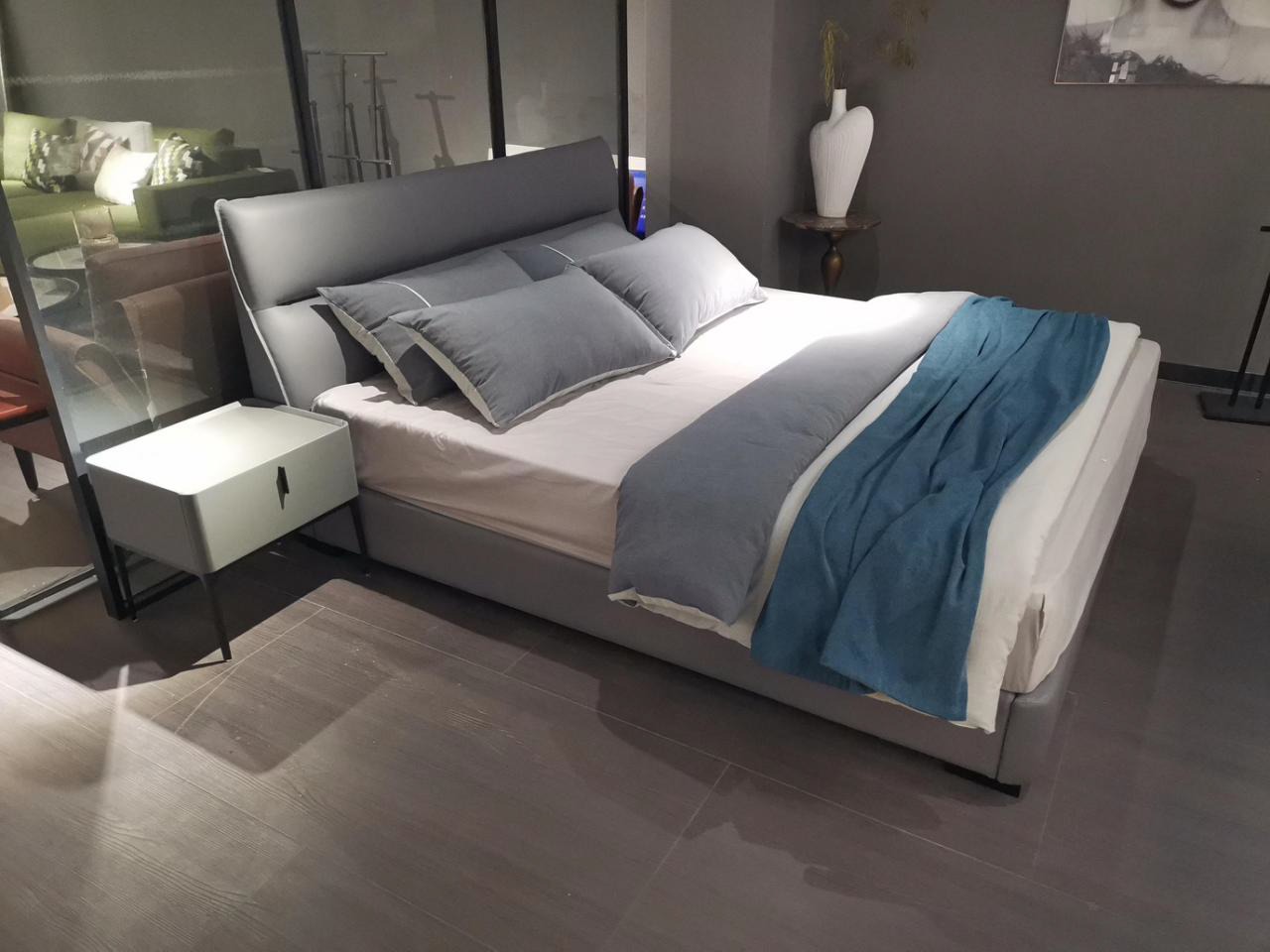 Nordic Style Luxury Double Bed